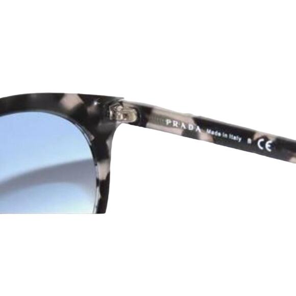 NIB Prada SPR 03X Gray Tortoise Havana Blue Gradient Sunglasses (PRXX050) - Picture 4 of 5